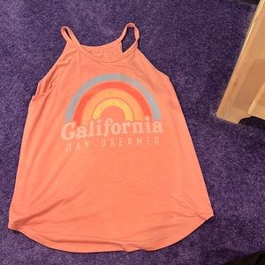 Peach tank top